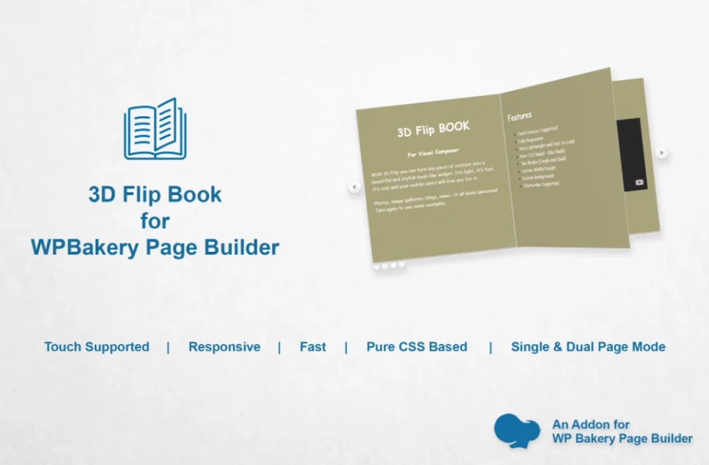 3D Flipbook for WPBakery Page Builder