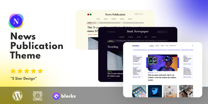 News Publication Theme