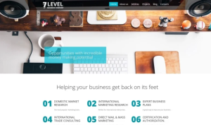 7 Level WordPress Theme