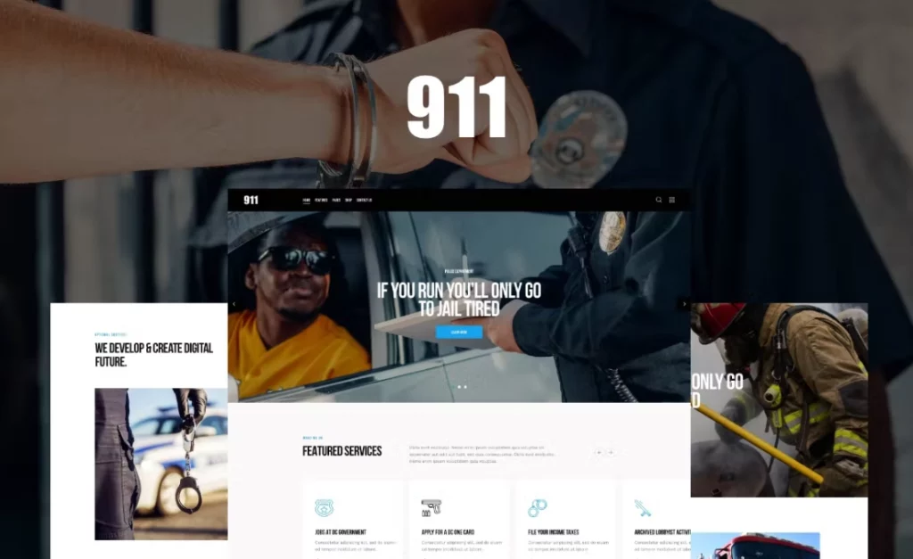 911 Wordpress Theme