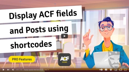 ACF Views Pro