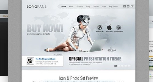 AIT – Longpage WordPress Theme