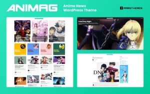 ANIMAG - Anime News WordPress Theme