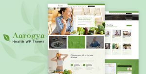 Aarogya | Nutrition  Dietitian WordPress Theme