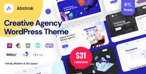 Abstrak - Agency  Portfolio WordPress