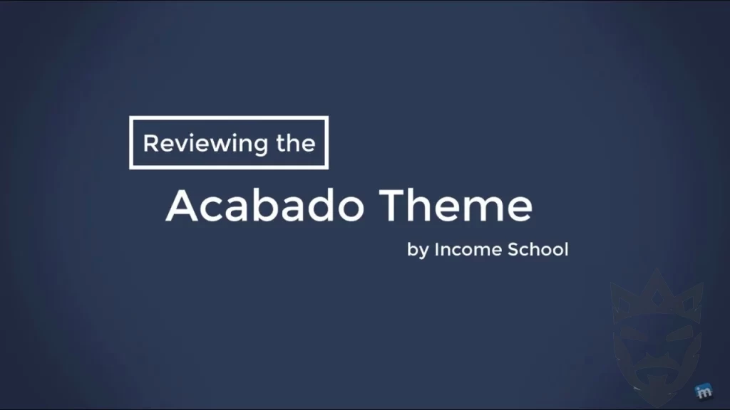 Acabado | Income School