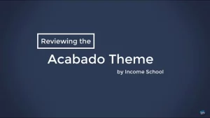 Acabado | Income School