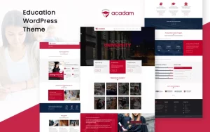 Acadam - University WordPress Theme