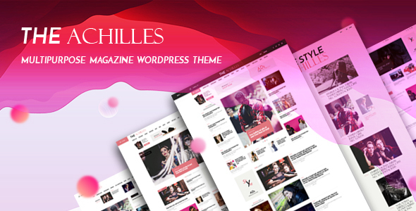 Achilles - Multipurpose Magazine  Blog WordPress Theme