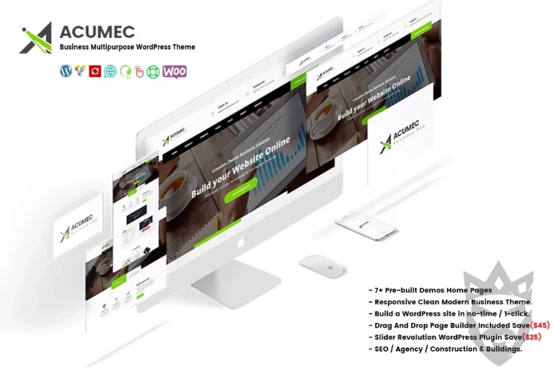 Acumec - Business Multipurpose WordPress Theme