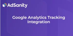 AdSanity Google Analytics Tracking Integration