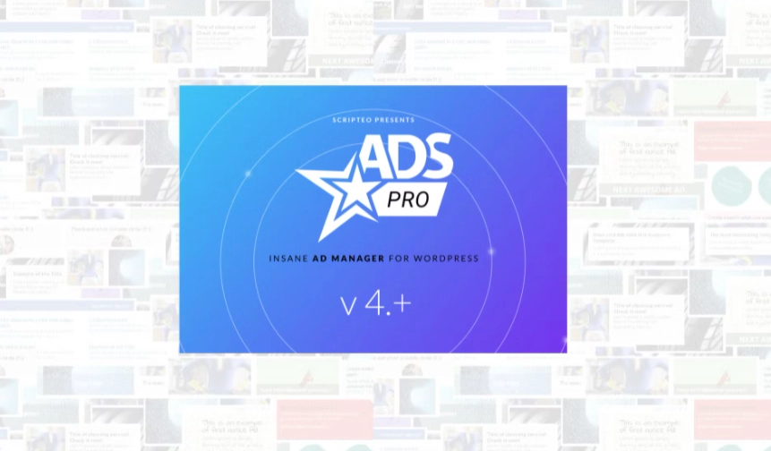 Ads Pro - WordPress Ad Manager