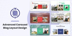 Advanced Carousel Blog Layout Design