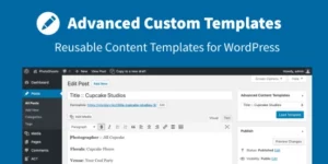 Advanced Custom Templates 3.0 – Content Templates for WordPress