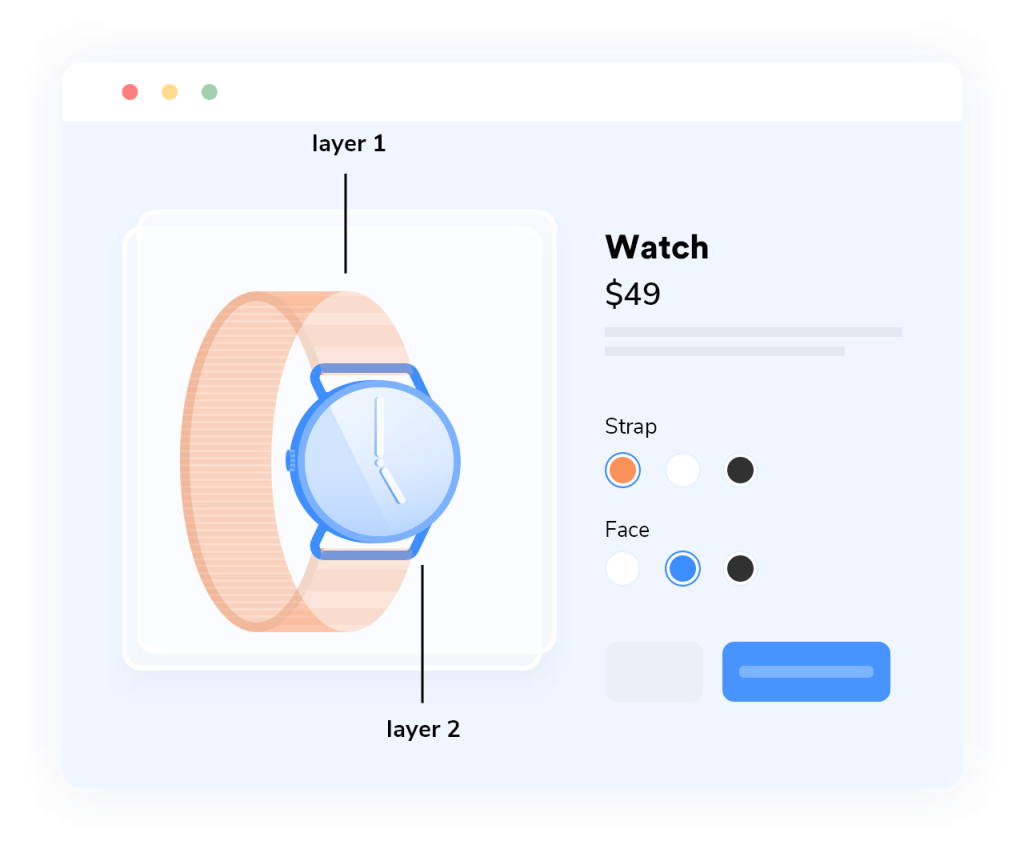 Advanced Product Fields add-on: layered images