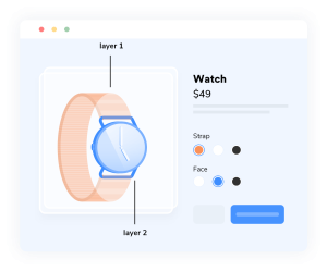 Advanced Product Fields add-on: layered images