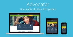 Advocator: Nonprofit  Charity Responsive WordPress Theme