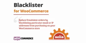 Aelia Blacklister for WooCommerce