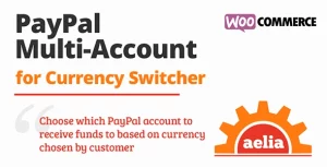 Aelia Woocommerce Paypal Standard (Multi Account)