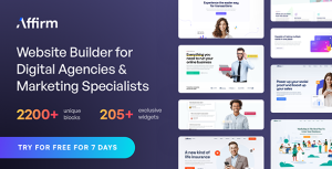 Affirm - Marketing  Digital Agency WordPress Theme