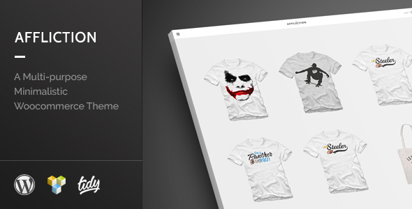 Affliction - Multipurpose Minimal WordPress WooCommerce Theme