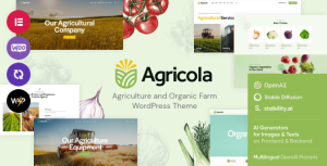 Agricola - Agriculture  Organic Farm Theme