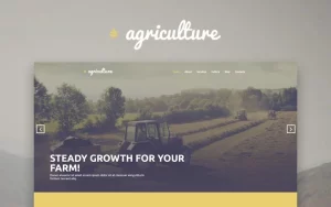 Agriculture - Crop Farming WordPress Elementor Theme WordPress Theme