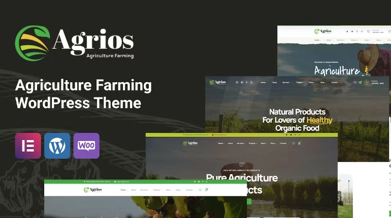 Agrios – Agriculture Farming WordPress Theme