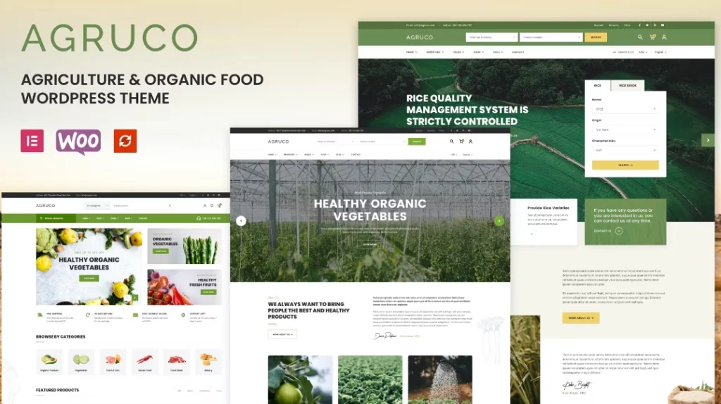 Agruco - Agriculture & Organic Food Theme