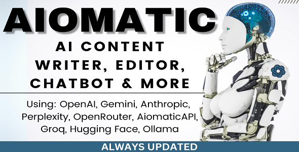 Aiomatic - AI Content Writer