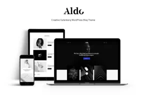 Aldo - Modern Personal Blog WordPress Theme