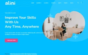 Alini - E-learning & Training LMS WordPress Theme