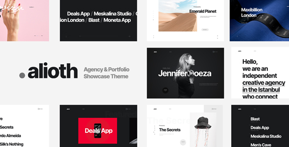 Alioth - Agency  Portfolio Showcase Theme