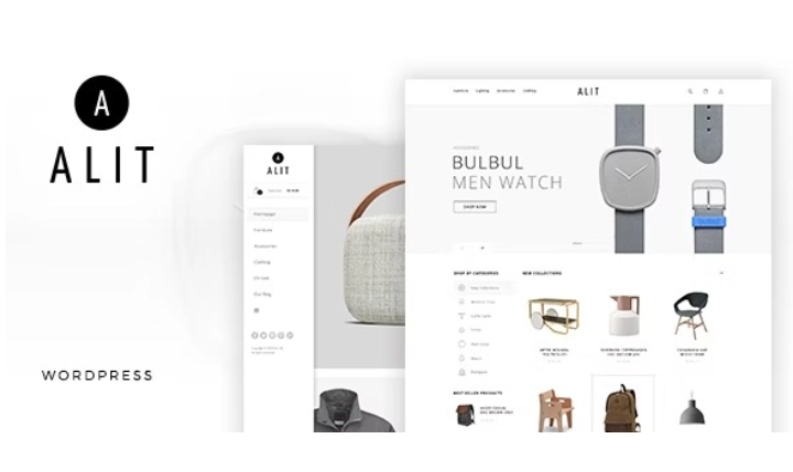 Alit - Minimalist Responsive Woocommerce WordPress Theme