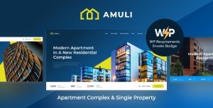 Amuli | Property  Real Estate Marketplace WordPress Theme