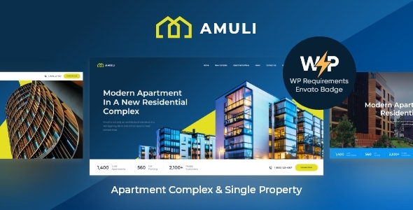 Amuli | Property  Real Estate Marketplace WordPress Theme