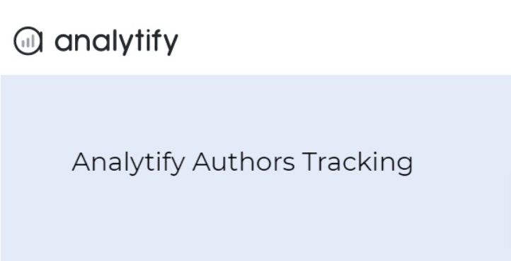 Analytify Authors Tracking