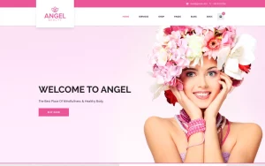 Angel - Beauty Salon Store WooCommerce WordPress Elementor Theme WordPress Theme