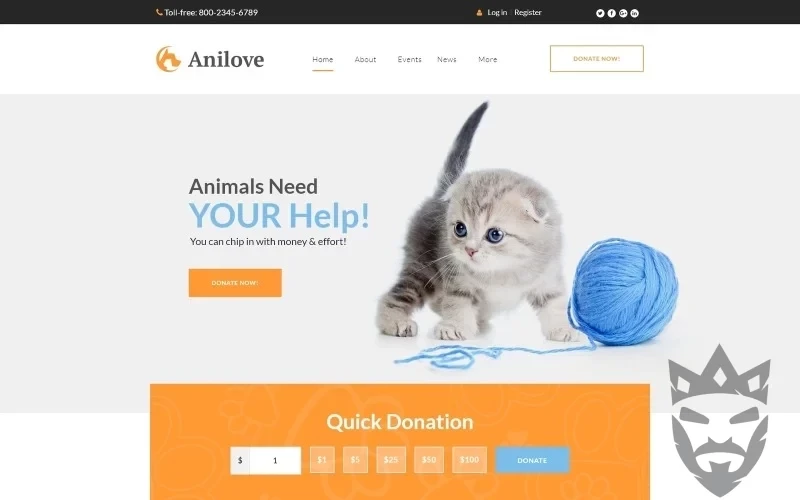 Anilove WordPress Theme