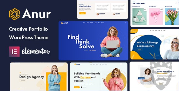 Anur - Portfolio WordPress Theme