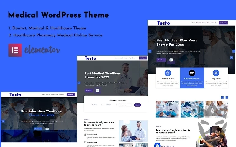 Aoton - Health and Medical Wordpress Theme WordPress Theme