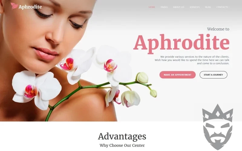 Aphrodite - Beauty & SPA Salon Responsive WordPress Theme