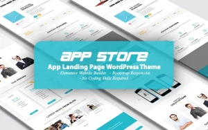 AppStore - App Landing Page WordPress Theme