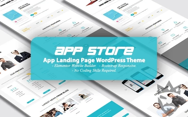 AppStore - App Landing Page WordPress Theme