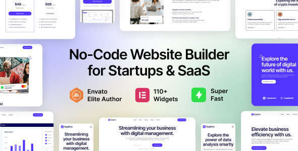 Applico - Startup  SaaS WordPress Theme