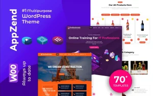 Appzend - Multipurpose Business WordPress Themes Free