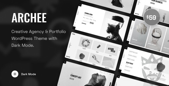 Archee - Creative Agency  Portfolio WordPress Theme