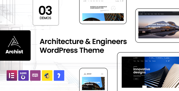 Archist - Architecture  Interior WordPress Theme