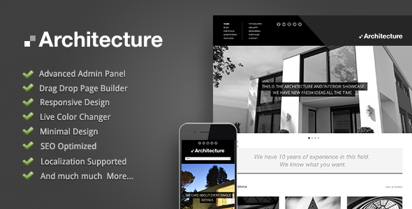 Architecture - WordPress Theme