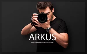 Arkus - Photography Portfolio & Gallery WordPress Theme